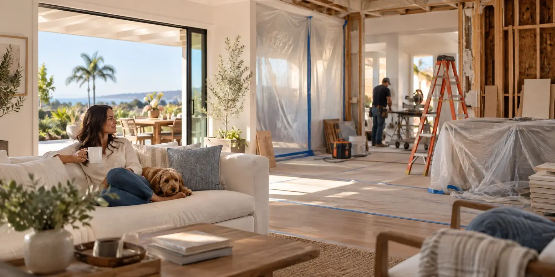 Can You Live in Your House During a Whole Home Remodel in San Diego